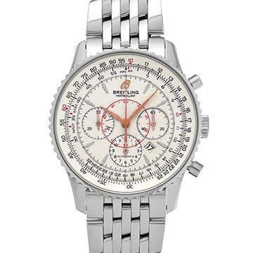 ブライトリング モンブリラン A417G34NP シルバー メンズ 時計 【中古】【wristwatch】