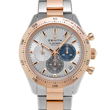 ゼニス クロノマスター エル・プリメロ スポーツ 51.3100.3600/69.M3100 シルバー メンズ 時計 【中古】【wristwatch】