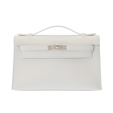 エルメス ポシェットケリー ニューホワイト ヴォースイフト レディース バッグ 【中古】【bag】
