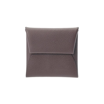 エルメス バスティア ヴェルソ ルージュセリエ/キュイーブル エバーカラー ユニセックス 財布 【中古】【purse】