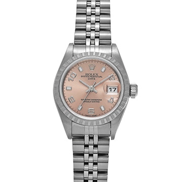ロレックス オイスターパーペチュアル デイト 79240 ピンク レディース 時計 【中古】【wristwatch】