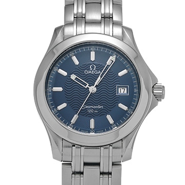 オメガ シーマスター 120 クォーツ 2511.81 ブルー メンズ 時計 【中古】【wristwatch】