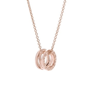 ブルガリ B.ZERO1デザインレジェンドネックレス ゴールド K18ピンクゴールド PG レディース ジュエリー 【中古】【jewelry】