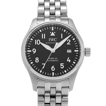 IWC パイロットウォッチ マーク XX IW328202 ブラック メンズ 時計 【中古】【wristwatch】