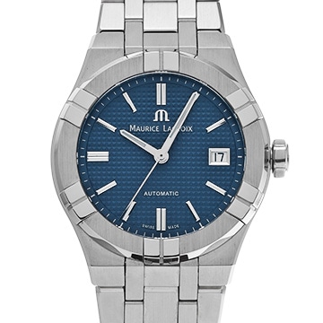 モーリス ラクロア アイコン オートマティック AI6007-SS002-430-1 ブルー メンズ 時計 【中古】【wristwatch】