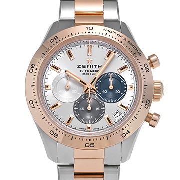 ゼニス クロノマスター エル・プリメロ スポーツ 51.3100.3600/69.M3100 シルバー メンズ 時計 【中古】【wristwatch】