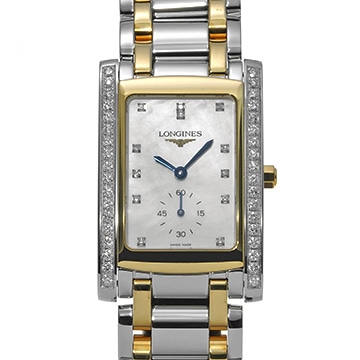 ロンジン ドルチェヴィータ L5.655.5.09.7 ホワイトシェル/ダイヤモンド レディース 時計 【中古】【wristwatch】