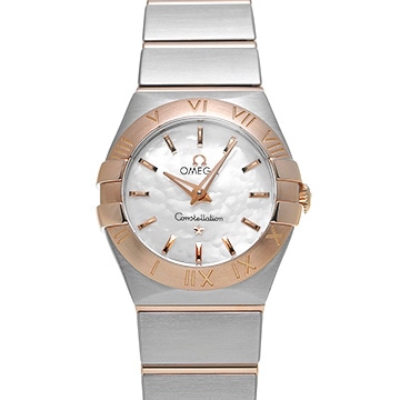 オメガ コンステレーション クォーツ 123.20.24.60.05.001 ホワイトシェル レディース 時計 【中古】【wristwatch】