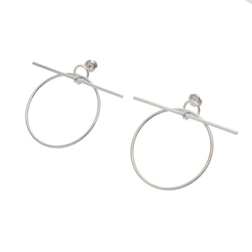 エルメス エシャベ MM シルバー シルバー925 ユニセックス ジュエリー 【中古】【jewelry】