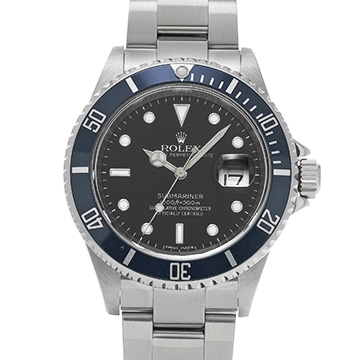ロレックス サブマリーナ デイト 16610 ブラック メンズ 時計 【中古】【wristwatch】