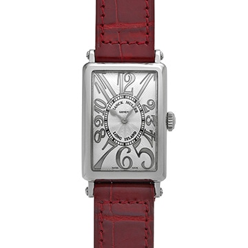 フランクミュラー ロングアイランド レリーフ 902QZREL シルバー レディース 時計 【中古】【wristwatch】
