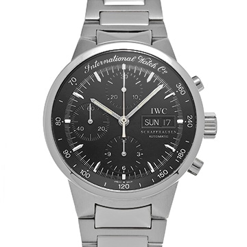IWC GST クロノ オートマティック 3707-008 ブラック メンズ 時計 【中古】【wristwatch】