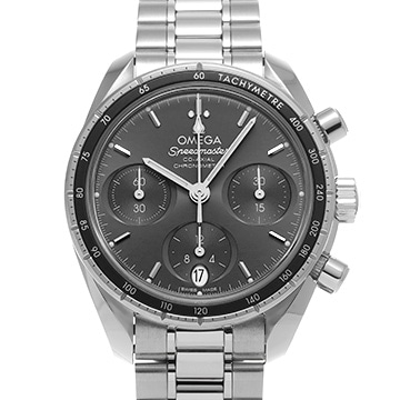 オメガ スピードマスター 38 コーアクシャル 324.30.38.50.06.001 グレー ユニセックス 時計 【中古】【wristwatch】