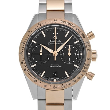 オメガ スピードマスター '57 コーアクシャル 331.20.42.51.01.002 ブラック メンズ 時計 【中古】【wristwatch】