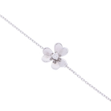 ヴァン クリーフ&アーペル フリヴォルブレスレット シルバー K18ホワイトゴールド WG レディース ジュエリー 【中古】【jewelry】