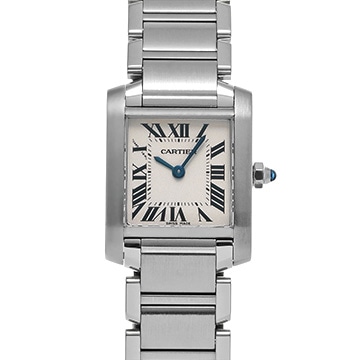 カルティエ タンクフランセーズ SM　 W51008Q3 シルバー レディース 時計 【中古】【wristwatch】