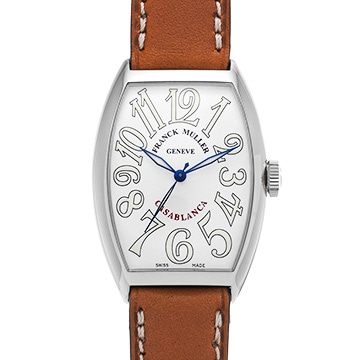 フランクミュラー カサブランカ 5850HC ホワイト メンズ 時計 【中古】【wristwatch】