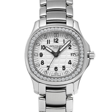 パテック フィリップ アクアノート ルーチェ 5087/1A-010 ホワイト レディース 時計 【中古】【wristwatch】