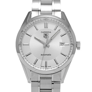 タグ ホイヤー カレラ キャリバー5 WV211A.BA0787 シルバー メンズ 時計 【中古】【wristwatch】