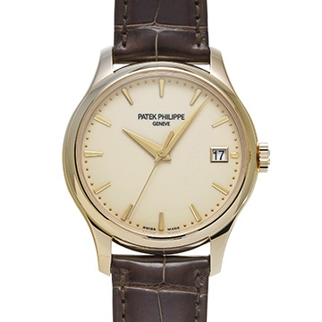 パテック フィリップ カラトラバ 5227J-001 ラック・アイボリー メンズ 時計 【中古】【wristwatch】