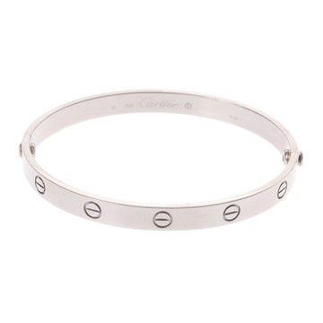 カルティエ ラブブレスレット #19 旧型 シルバー K18ホワイトゴールド WG レディース ジュエリー 【中古】【jewelry】