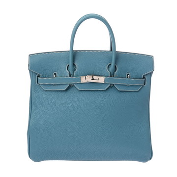 エルメス オータクロア 32 ブルージーン トゴ レディース バッグ 【中古】【bag】
