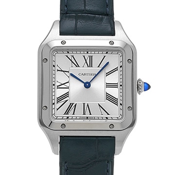 カルティエ サントス デュモン LM WSSA0022 シルバー メンズ 時計 【中古】【wristwatch】
