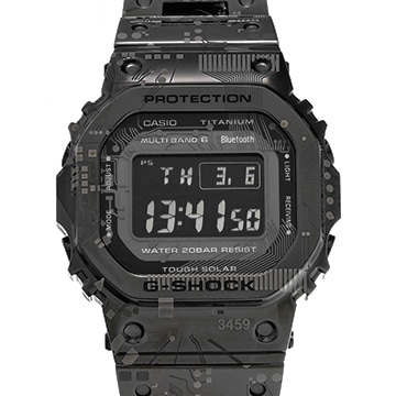 カシオ G-SHOCK フルメタル 5000シリーズ GMW-B5000TCC-1JR ブラック メンズ 時計 【中古】【wristwatch】