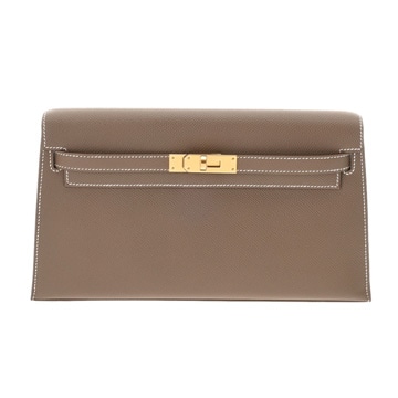 エルメス ケリー エラン エトゥープ ヴォーエプソン ユニセックス バッグ 【新品】【bag】