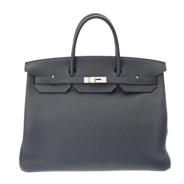 エルメス バーキン 40 ブルーニュイ トゴ ユニセックス バッグ 【中古】【bag】