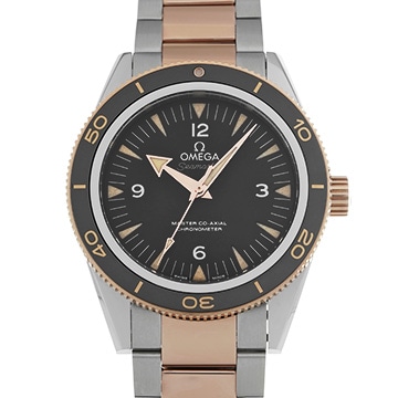 オメガ シーマスター 300 マスターコーアクシャル 233.20.41.21.01.001 ブラック メンズ 時計 【新品】【wristwatch】