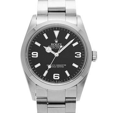 ロレックス エクスプローラー 114270 ブラック メンズ 時計 【中古】【wristwatch】