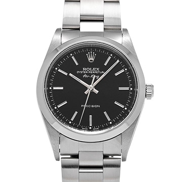 ロレックス エアキング 14000 ブラック メンズ 時計 【中古】【wristwatch】