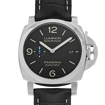 パネライ ルミノールマリーナ 1950 3デイズ アッチャイオ PAM01312 ブラック メンズ 時計 【中古】【wristwatch】