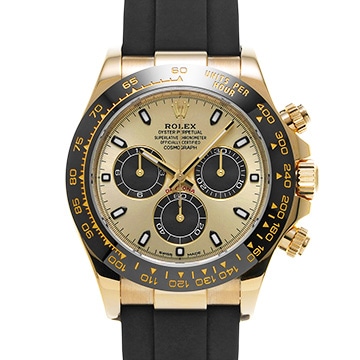 ロレックス コスモグラフ デイトナ 116518LN シャンパン/ブラック メンズ 時計 【中古】【wristwatch】