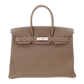 エルメス バーキン 35 エトゥープ トゴ ユニセックス バッグ 【中古】【bag】
