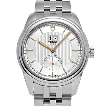 チューダー / チュードル グラマー ダブルデイト 57100 シルバー メンズ 時計 【中古】【wristwatch】