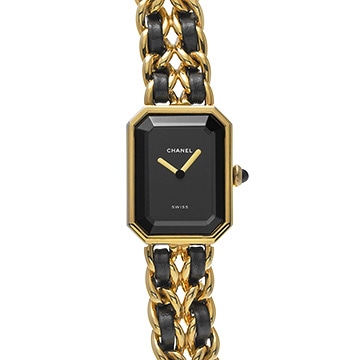 シャネル プルミエール S H0001 ブラック レディース 時計 【中古】【wristwatch】
