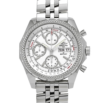 ブライトリング ベントレー GT A1336224/BB57 ホワイト メンズ 時計 【中古】【wristwatch】