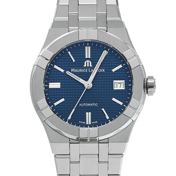モーリス ラクロア アイコン オートマティック AI6007-SS002-430-1 ブルー メンズ 時計 【中古】【wristwatch】