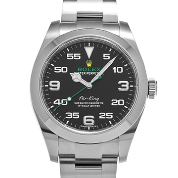 ロレックス エアキング 116900 ブラック メンズ 時計 【中古】【wristwatch】