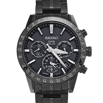 セイコー アストロン SBXC037 ブラック メンズ 時計 【中古】【wristwatch】