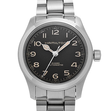 ハミルトン カーキ フィールド マーフ H70405130 ブラック メンズ 時計 【中古】【wristwatch】