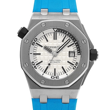オーデマ ピゲ ロイヤルオーク オフショア ダイバー 15710ST.OO.A002CA.02 ホワイト メンズ 時計 【中古】【wristwatch】