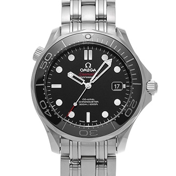オメガ シーマスター ダイバー300 コーアクシャル 212.30.41.20.01.003 ブラック メンズ 時計 【中古】【wristwatch】
