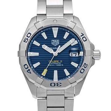 タグ ホイヤー アクアレーサー キャリバー5 WBD2112.BA0928 ブルー メンズ 時計 【中古】【wristwatch】