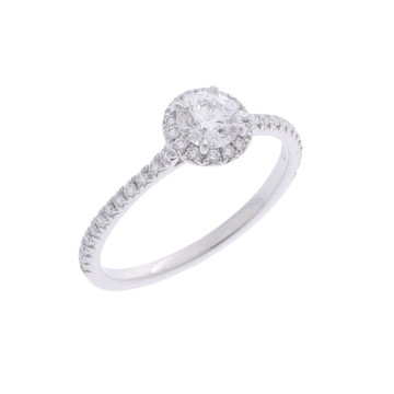 ティファニー ソレストリング シルバー Pt950プラチナ レディース ジュエリー 【中古】【jewelry】