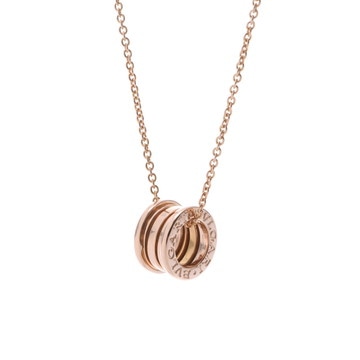 ブルガリ B.ZERO1ネックレス ゴールド K18ピンクゴールド PG レディース ジュエリー 【中古】【jewelry】