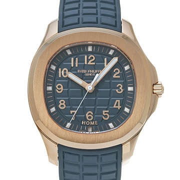 パテック フィリップ アクアノート トラベルタイム 5269R-001 ブルー メンズ 時計 【中古】【wristwatch】