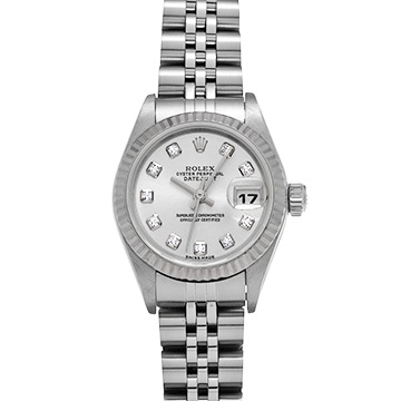 ロレックス デイトジャスト 79174G シルバー/ダイヤモンド レディース 時計 【中古】【wristwatch】